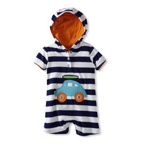 NEW Mud Pie Terry Romper 12-18 Months